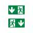 Ledvance Emergency Exit Sign Pictograms