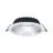 Sylvania LED Downlight Insaver Slim 205/225 Multipower Aluminium White 19W 2500lm 70D - 840 Cool White | Cutout 225mm - IP44