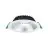 Sylvania LED Downlight Insaver Slim 205/225 Multipower Aluminium White 16W 1950lm 70D - 830 Warm White | Cutout 205mm - IP44