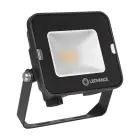 Ledvance LED Floodlight Compact Black 10W 1000lm 100D - 865 Daylight | IP65 - Symmetrical
