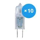 Multipack 10x Osram Halogen G4 Capsule Halostar Starlite 10 W