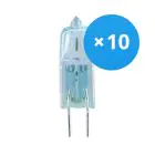 Multipack 10x Osram Halogen G4 Capsule Halostar Starlite 10 W