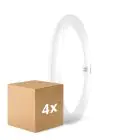 Multipack 4x Osram LED Tube T9 Circular (EM/Mains) 18.3W 2200lm - 840 Cool White | Replaces 32W